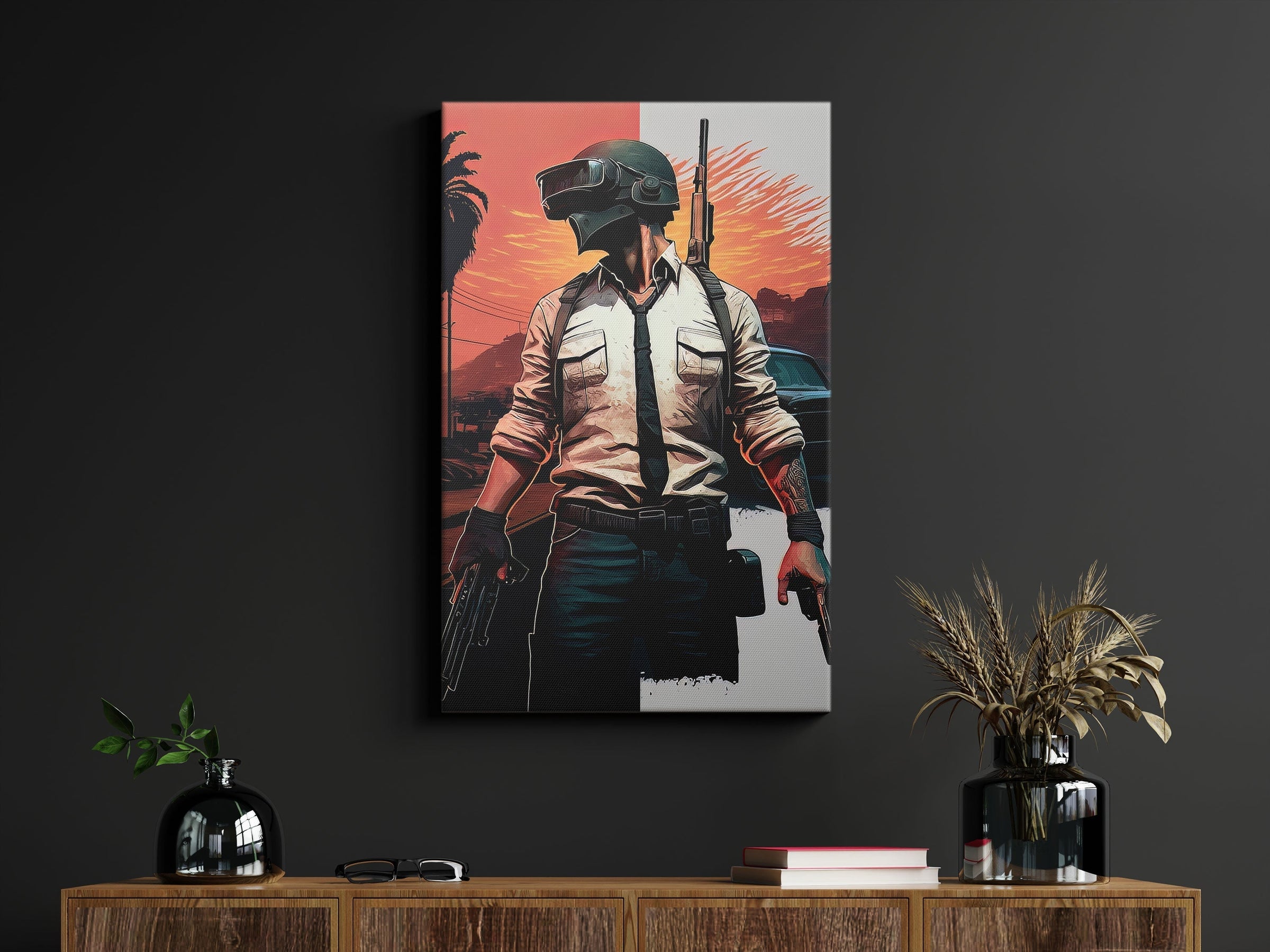 Immersive Video Game Artwork Collection
