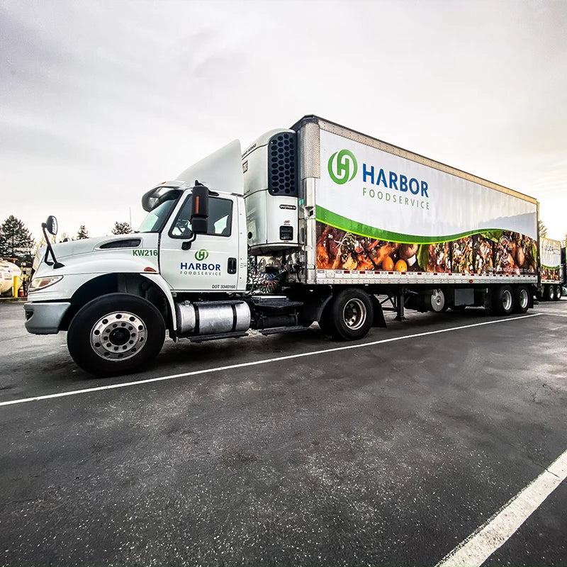 Trailer wraps we did designed and printed for Harbor Food Service in Kent, WA. Ardor Printing is the best place for car wraps and trailer wraps in the Seattle area.