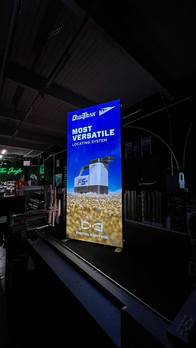 DigiTrak F5+ backlit SEGO fabric lightbox display by Ardor Printing, view 28