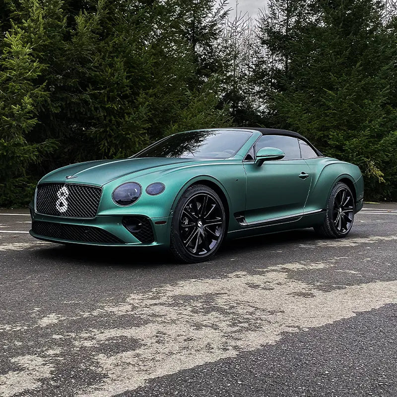 Here is a car wrap we did on this 2021 Bentley Continental GT for a customer that had just purchased this vehicle from Bentley of Bellevue in Bellevue, WA