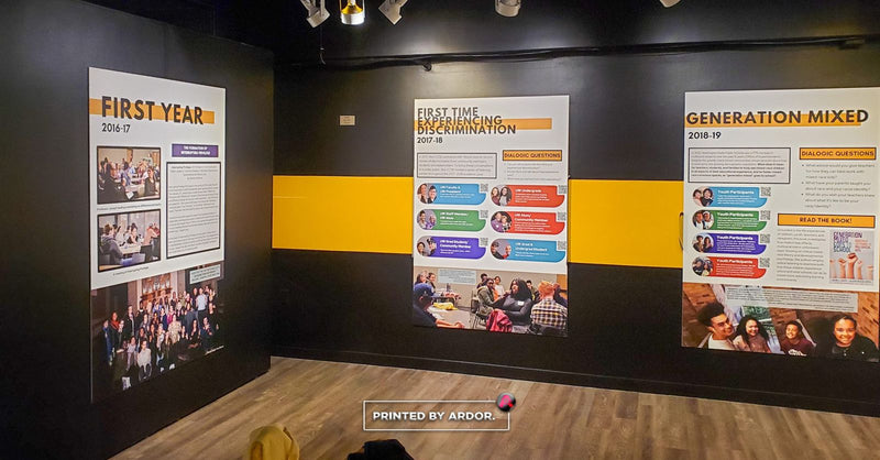 Northwest African American Museum exhibit wall graphics by Ardor Printing