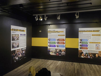 Northwest African American Museum exhibit wall graphics by Ardor Printing, view 12