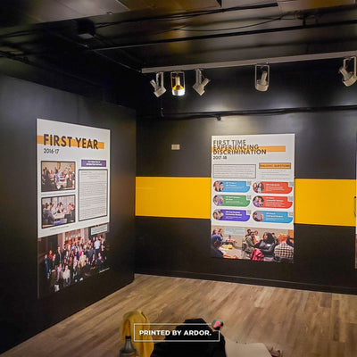 Northwest African American Museum exhibit wall graphics by Ardor Printing, view 3