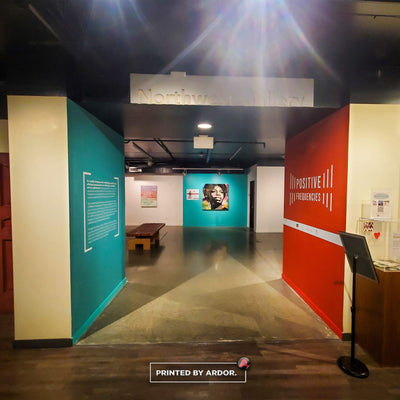 Northwest African American Museum exhibit wall graphics by Ardor Printing, view 8