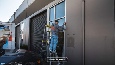 Ooak Prints storefront window graphics and signage, view 5 by Ardor Printing