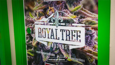 Royal Tree Gardens printed door wraps by Ardor Printing, view 3