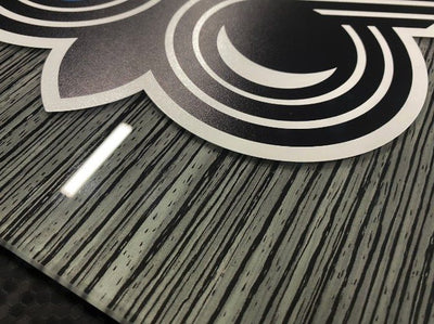 UV printed acrylic logo panel by Ardor Printing