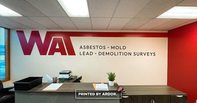 WAT office wall graphics in Kirkland by Ardor Printing, view 4