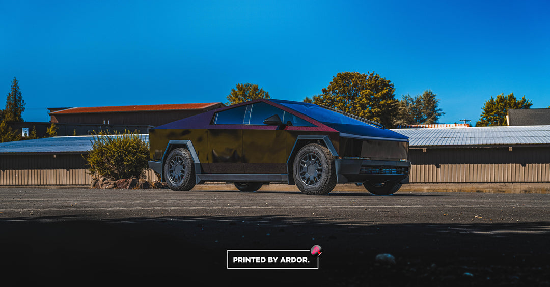 Tesla Cybertruck Wraps by Ardor Printing in Seattle