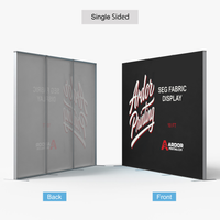 10ft SEG display, single sided: printed front and back view, Ardor Printing branding