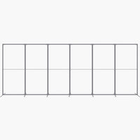 Bare aluminum frame of the 20ft SEG display (hardware only)