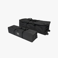 Carry bags for the SEG backlit popup display, including a wheeled case