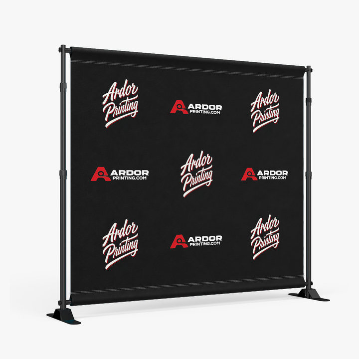 Custom Step and Repeat Backdrop