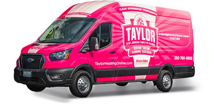 Taylor Heating Ford Transit van wrap by Ardor Printing