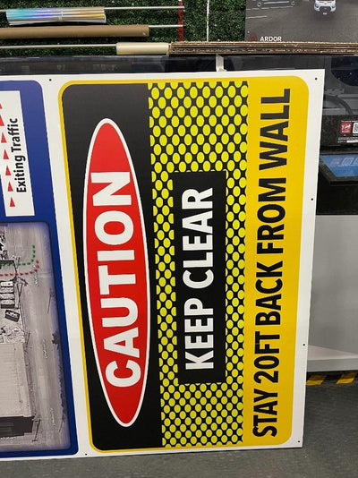 Bilingual lockout danger safety sign by Ardor Printing