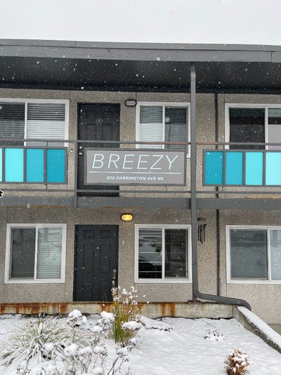 Apartment building sign by Ardor Printing