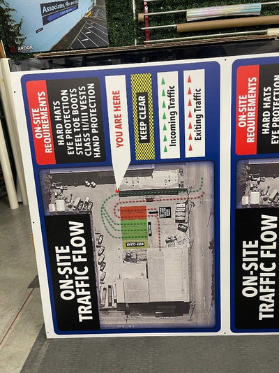 Cadman reflective safety and scale house signs by Ardor Printing, view 4