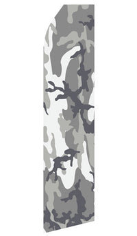 Camo econo feather flag, 16 ft, single-sided, design 1019