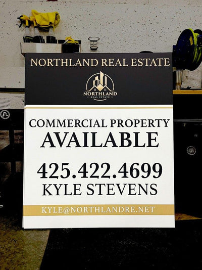 Northland commercial real estate signs by Ardor Printing, view 2