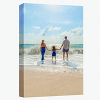 Custom gallery wrapped canvas print on a 1.5 in stretcher frame