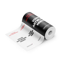Custom DTF transfer gang sheet, transfers printed on a film roll, Ardor Printing