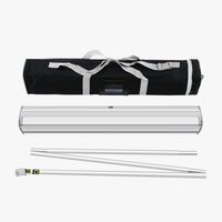 Custom standard retractable banner stand, hardware kit with travel bag, Ardor Printing