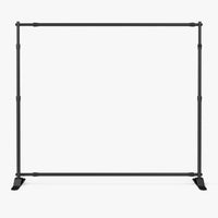 Custom step and repeat backdrop, frame without the graphic, Ardor Printing