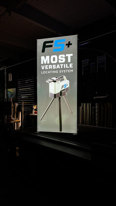 DigiTrak F5+ backlit SEG fabric lightbox banner stand for Digital Control by Ardor Printing, view 19
