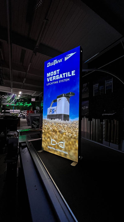 DigiTrak F5+ backlit SEGO fabric lightbox display by Ardor Printing, view 14