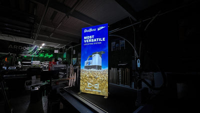 DigiTrak F5+ backlit SEGO fabric lightbox display by Ardor Printing, view 18