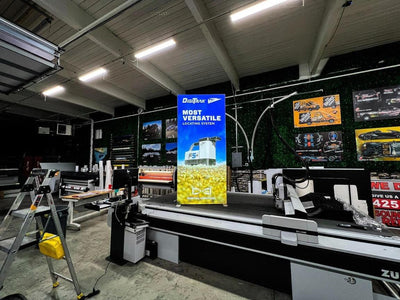 DigiTrak F5+ backlit SEGO fabric lightbox display by Ardor Printing, view 23