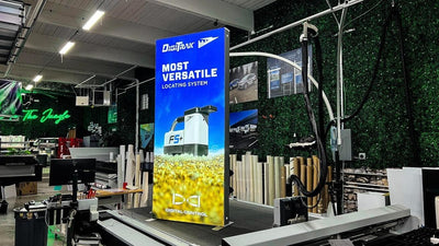 DigiTrak F5+ backlit SEGO fabric lightbox display by Ardor Printing, view 25