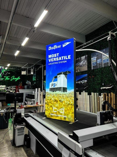 DigiTrak F5+ backlit SEGO fabric lightbox display by Ardor Printing, view 26