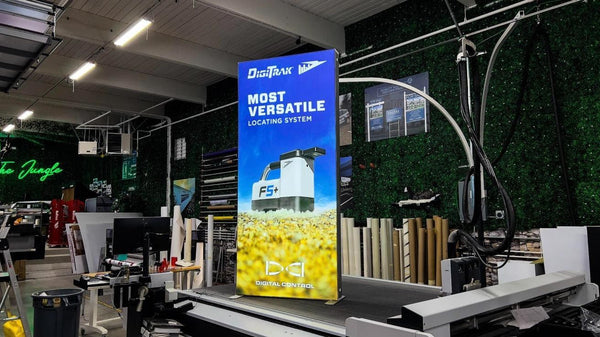 DigiTrak F5+ backlit SEGO fabric lightbox display by Ardor Printing, view 4