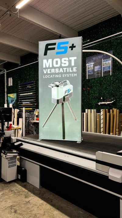 DigiTrak F5+ backlit SEGO fabric lightbox display by Ardor Printing, view 6