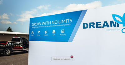Dream Tree by OQSYS custom printed trade show backdrop display by Ardor Printing, view 5