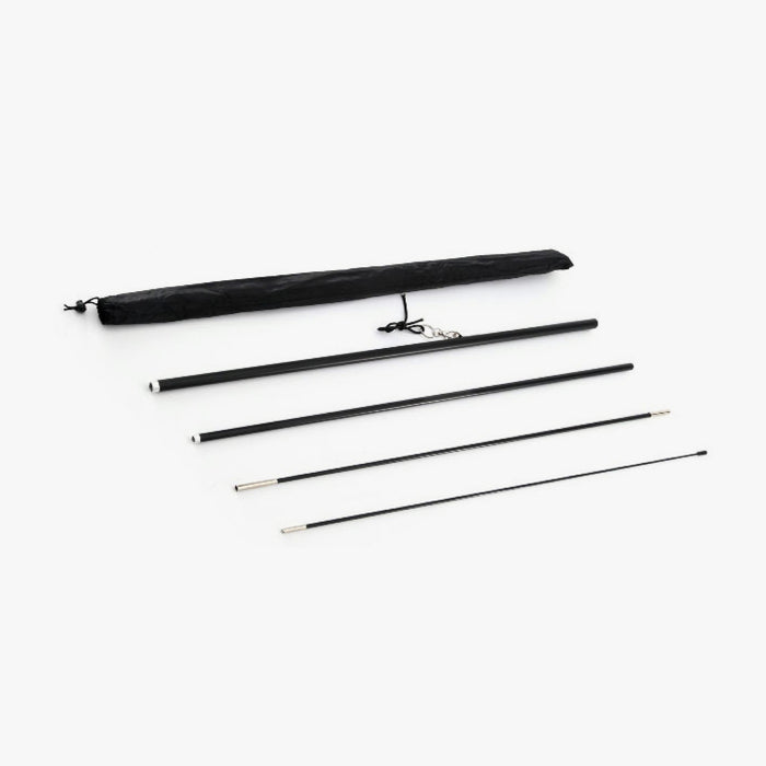 Feather flag pole set with four poles and a nylon pole bag (Small, Medium and Large sizes)