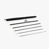 XLarge feather flag pole set with five poles and a nylon pole bag