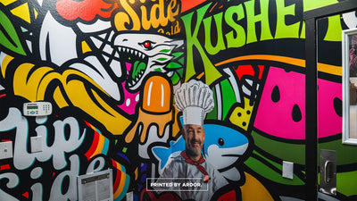 The Kushery Everett graffiti-style wall mural by Ardor Printing, view 5