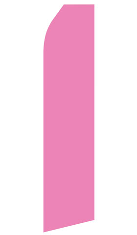 Lavender econo feather flag, 16 ft, single-sided