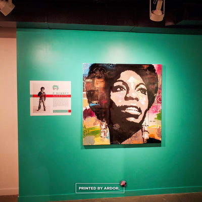 Northwest African American Museum exhibit wall graphics by Ardor Printing, view 10