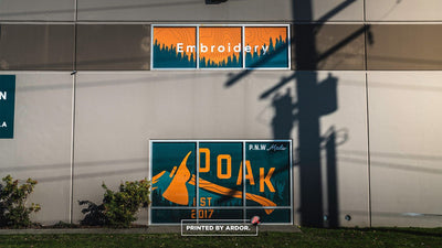 Ooak Prints storefront window graphics and signage, view 15 by Ardor Printing