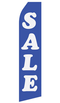 Sale econo feather flag, 16 ft, single-sided, design 1508