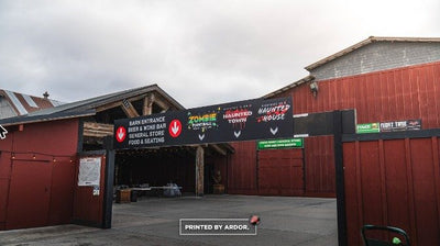 Thomas Farms market building signs by Ardor Printing, view 2