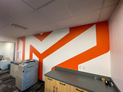 University Mechanical Contractors headquarters office wall graphics by Ardor Printing, view 15
